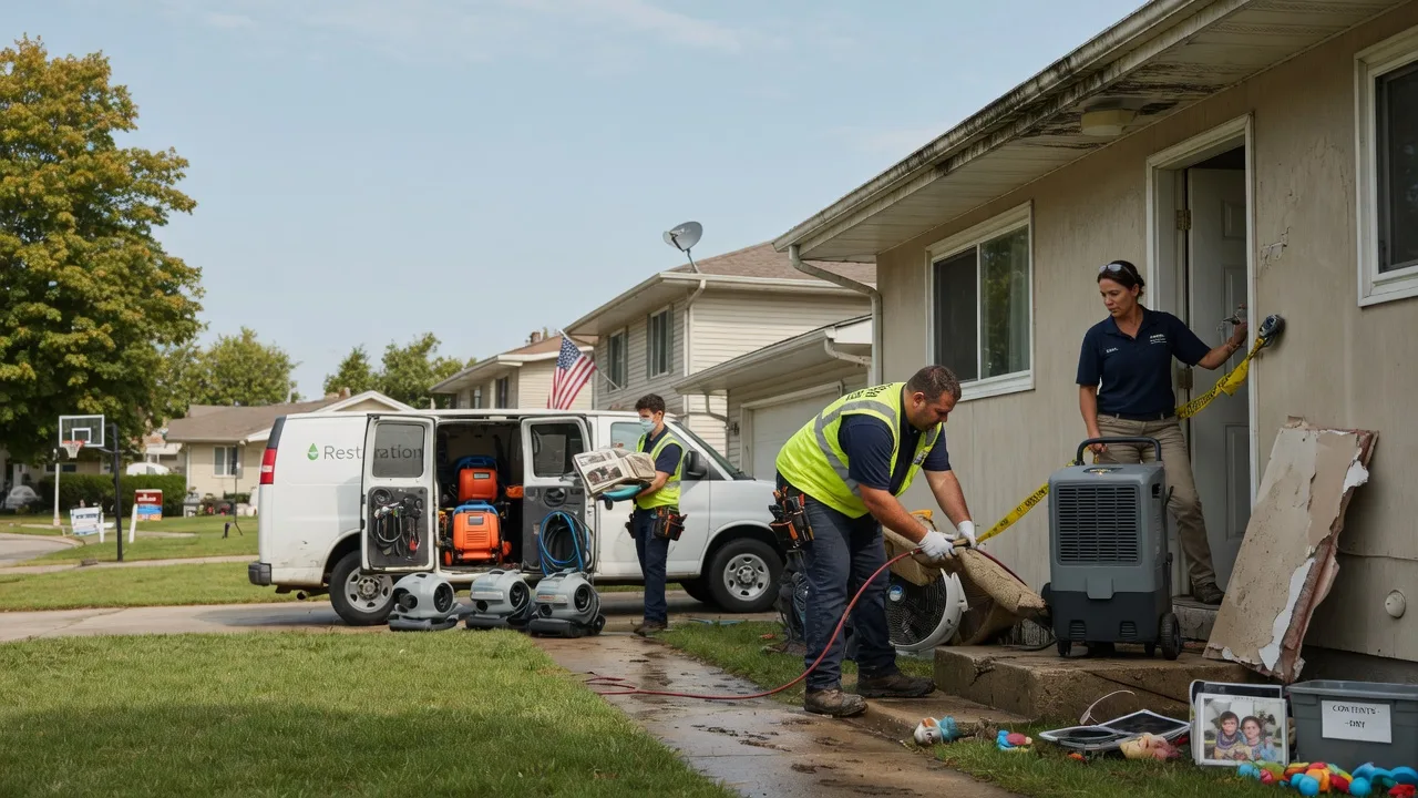 Water Damage Restoration in Fremont, WI near me